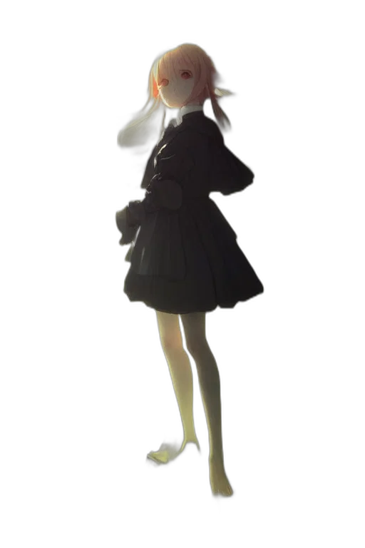 dress, staff, jacket, robot transparent PNG cut-out