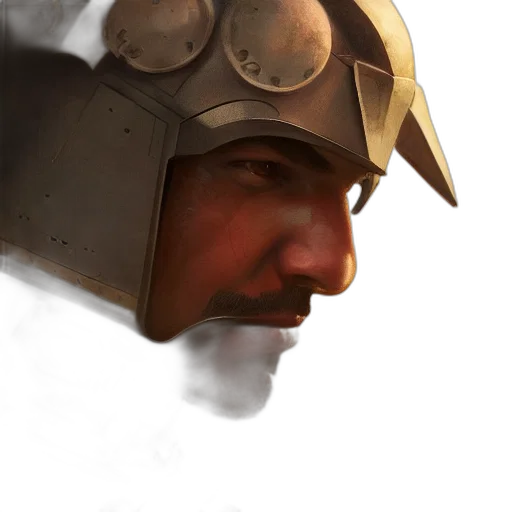face, crown, sword, weapon transparent PNG cut-out