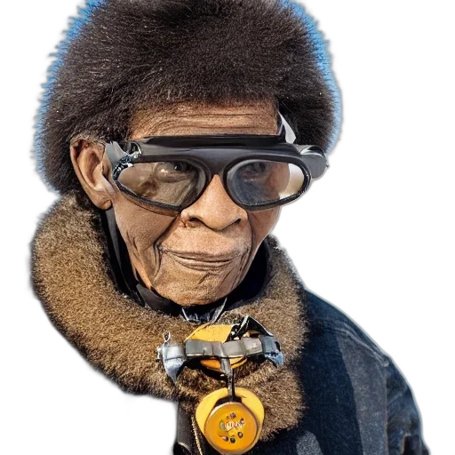 jacket, jewelry, staff, face, 3d render, concept art, photorealistic, cyberpunk transparent PNG cut-out