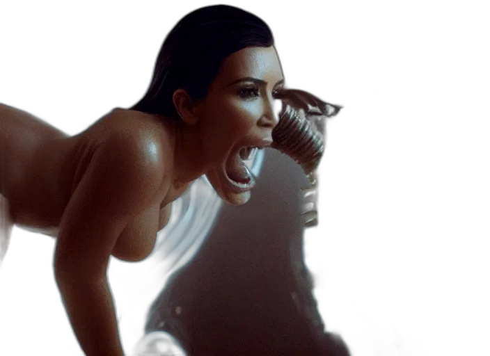 creature, photorealistic, concept art, film transparent PNG cut-out