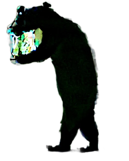 creature, animal, mask, face, concept art, pixel art, photorealistic, 3d render transparent PNG cut-out