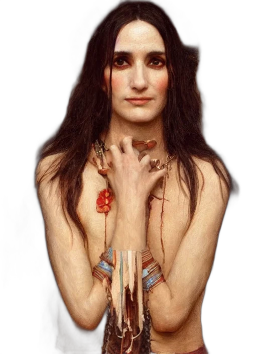 jewelry, dress, face, photorealistic, concept art, fantasy art, oil painting, oil transparent PNG cut-out