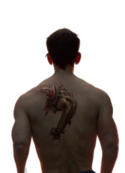dragon, concept art, photorealistic, perfectly, portrait, boy, behind, intricate transparent PNG cut-out