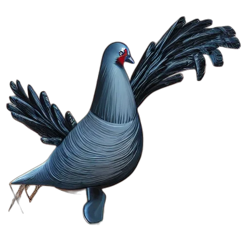animal, jewelry, creature, crown, 3d render, concept art, photorealistic, fantasy art transparent PNG cut-out