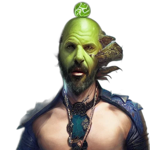 creature, mask, animal, staff transparent PNG cut-out