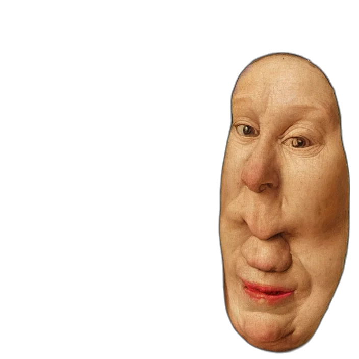 mask, face, creature, hat transparent PNG cut-out