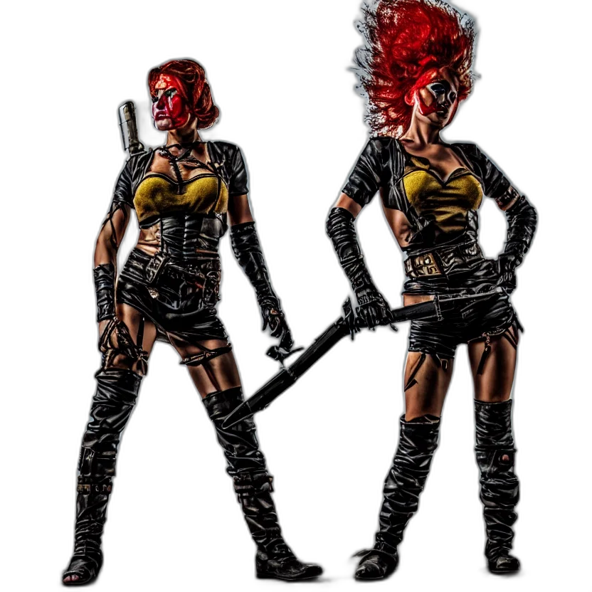 comic book art, concept art, pixel art, 3d render transparent PNG cut-out
