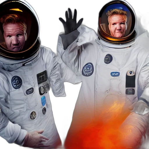 jacket, outer space, fire, gordon, ramsay, man, myth, legend transparent PNG cut-out