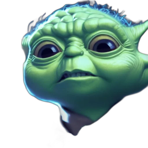 face, creature, mask, staff transparent PNG cut-out