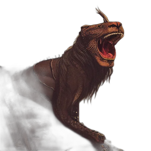 dragon, creature, animal, concept art transparent PNG cut-out