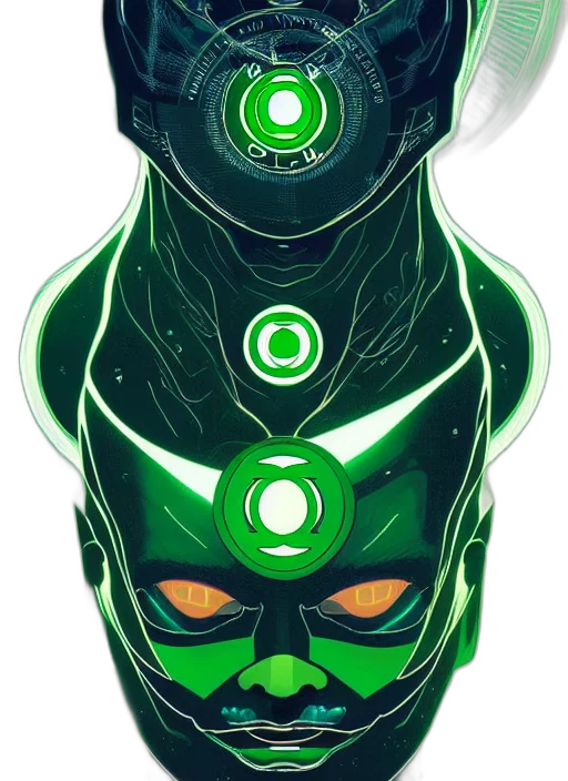 mask, robot, face, comic book art transparent PNG cut-out