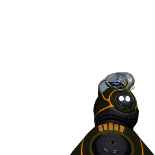 robot, weapon, mask, staff transparent PNG cut-out
