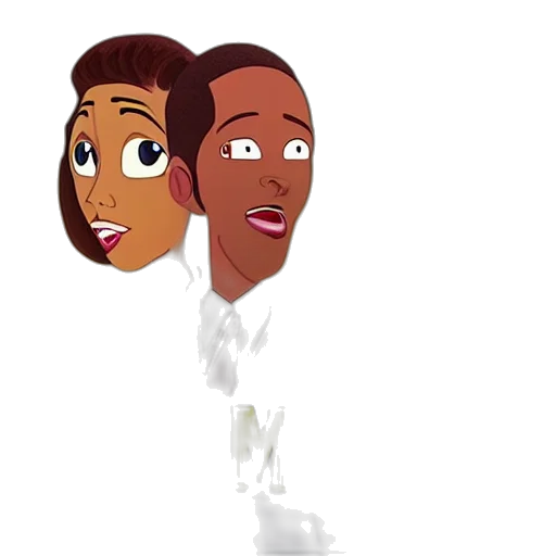 face, staff, cartoon, concept art transparent PNG cut-out
