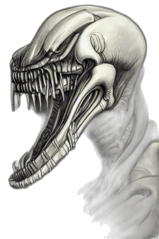 dragon, creature, face, mask, concept art, photorealistic, fantasy art, 3d render transparent PNG cut-out