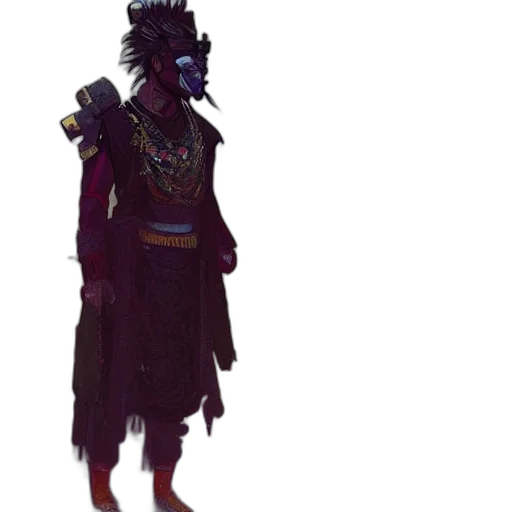 staff, mask, weapon, sword, concept art, 3d render, pixel art, fantasy art transparent PNG cut-out