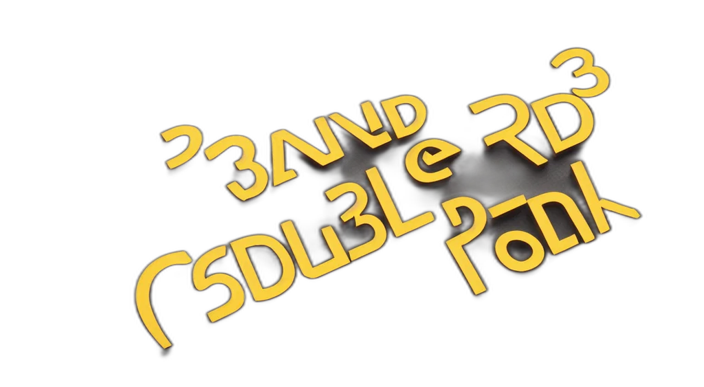 3d render, render, artistic, 35mm transparent PNG cut-out
