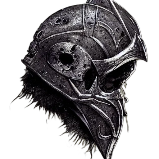 mask, face, crown, sword, fantasy art, concept art, photorealistic, pencil sketch transparent PNG cut-out