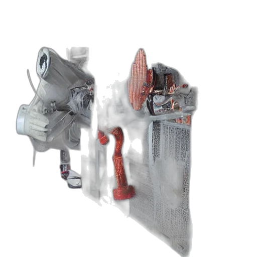 robot, 3d render, image, something transparent PNG cut-out