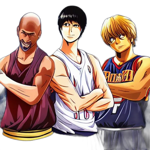 anime, concept art, cartoon, comic book art, inside, nba, tnt, style transparent PNG cut-out