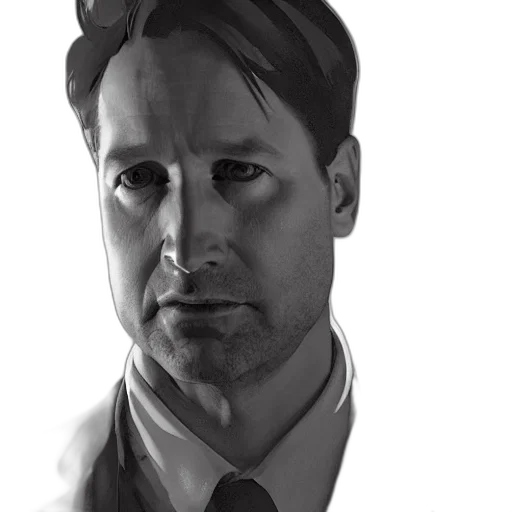 face, photorealistic, concept art, comic book art transparent PNG cut-out