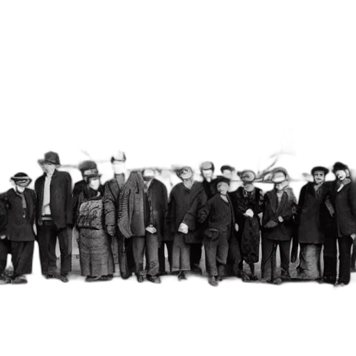 staff, hat, robot, crown, concept art, city street, year transparent PNG cut-out