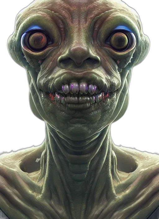 creature, face, mask, robot, concept art, 3d render, photorealistic, comic book art transparent PNG cut-out