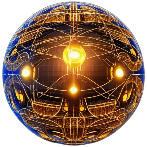 mask, robot, face, crown, cyberpunk, 3d render, concept art, anime transparent PNG cut-out