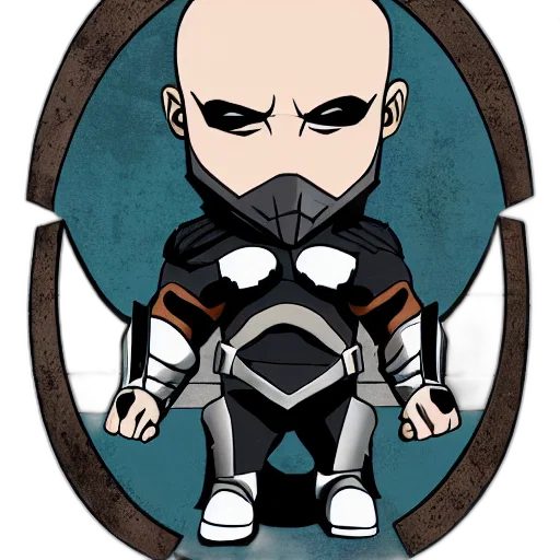 mask, comic book art, cartoon, concept art transparent PNG cut-out