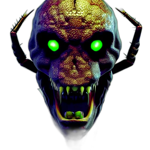 mask, robot, face, creature, cyberpunk, 3d render, concept art, pixel art transparent PNG cut-out