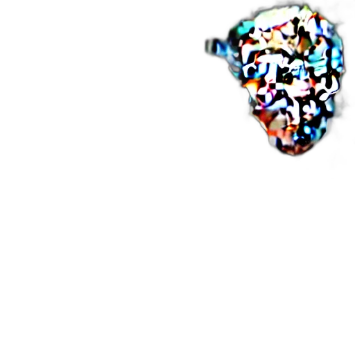face, crown, mask, hair, pixel art, cartoon, 3d render, concept art transparent PNG cut-out
