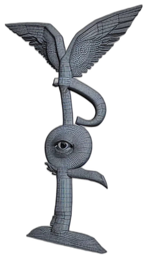 sword, staff, weapon, dragon transparent PNG cut-out