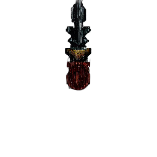 staff, sword, crown, weapon, pixel art, 3d render, concept art, fantasy art transparent PNG cut-out