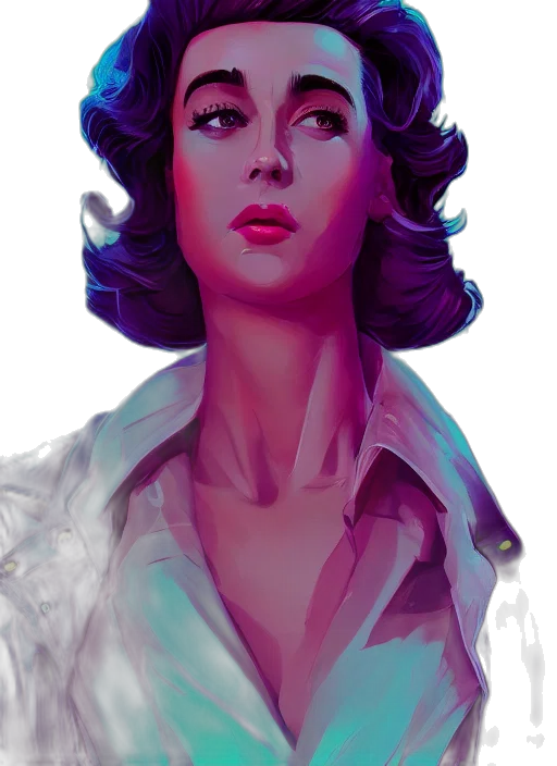 face, dress, jacket, robot transparent PNG cut-out