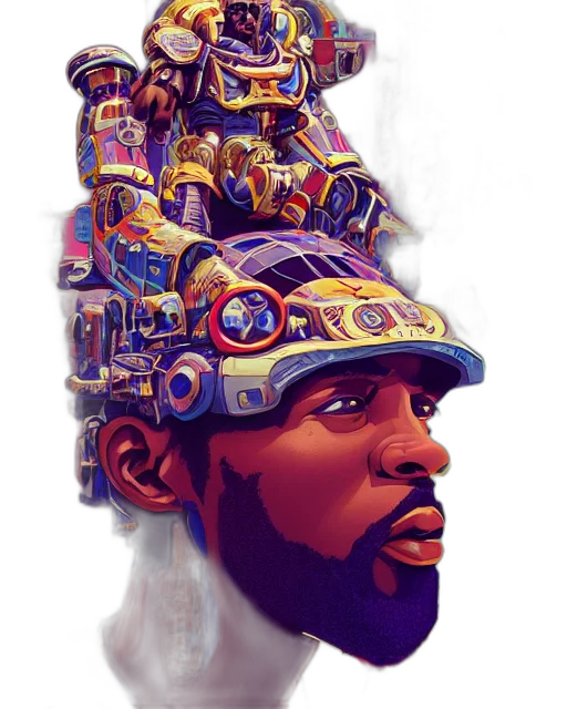 face, hat, crown, robot transparent PNG cut-out