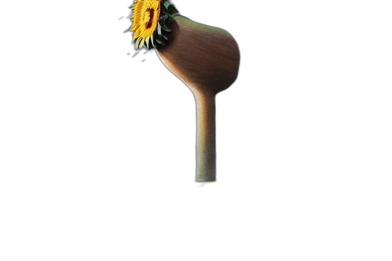flower, staff, weapon, crown, 3d render, photorealistic, concept art, fantasy art transparent PNG cut-out