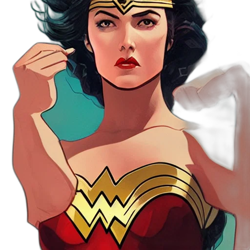 comic book art, concept art, fantasy art, cartoon transparent PNG cut-out