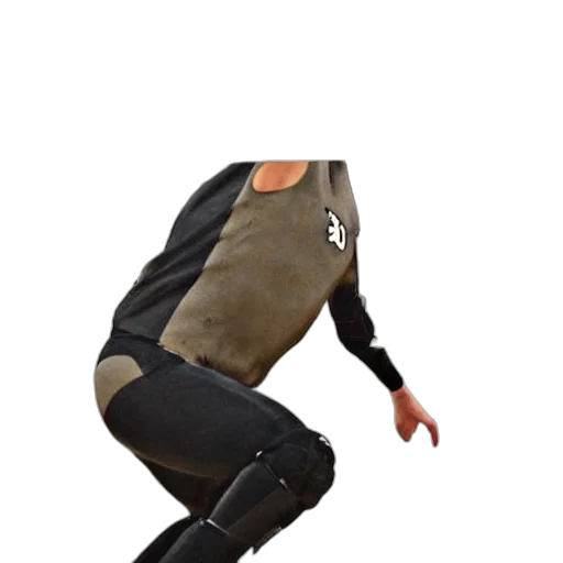 jacket, creature, mask, shoes transparent PNG cut-out