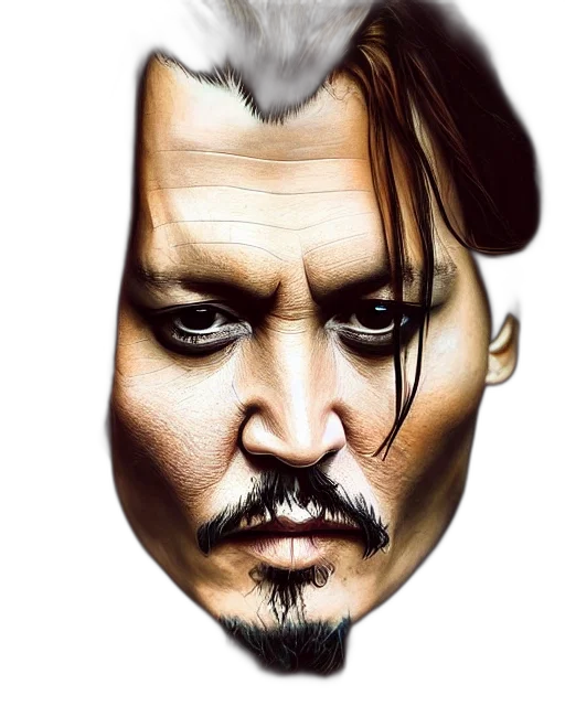 mask, face, hair, hat, photorealistic, cartoon, comic book art, fantasy art transparent PNG cut-out