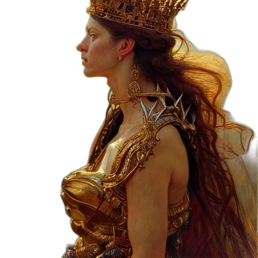 crown, jewelry, dress, face transparent PNG cut-out