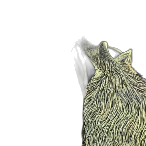 dress, animal, mask, creature, 3d render, concept art, photorealistic, watercolor transparent PNG cut-out
