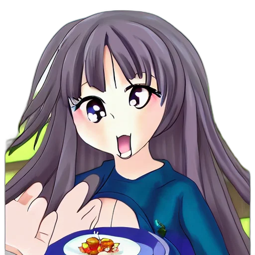 food, creature, weapon, anime transparent PNG cut-out