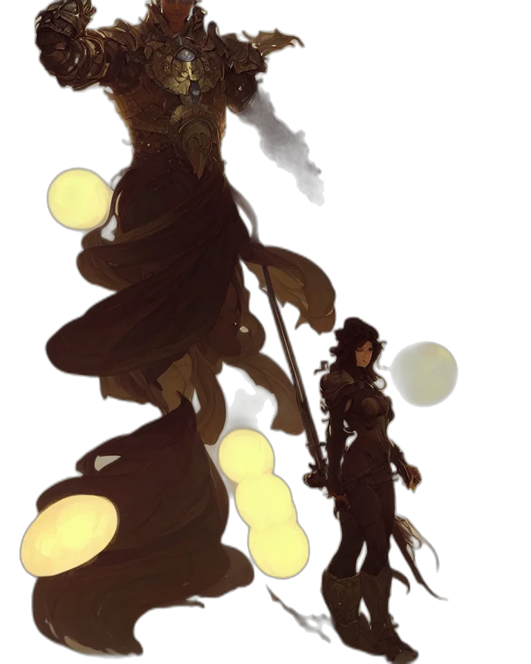 staff, concept art, fantasy art, pixel art transparent PNG cut-out