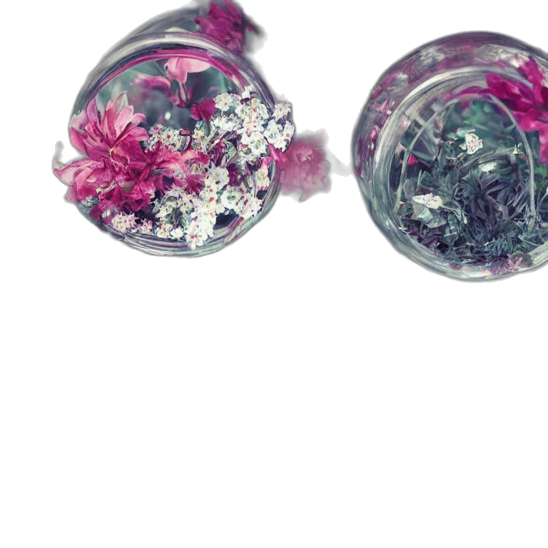 jewelry, crown, flower, 3d render transparent PNG cut-out