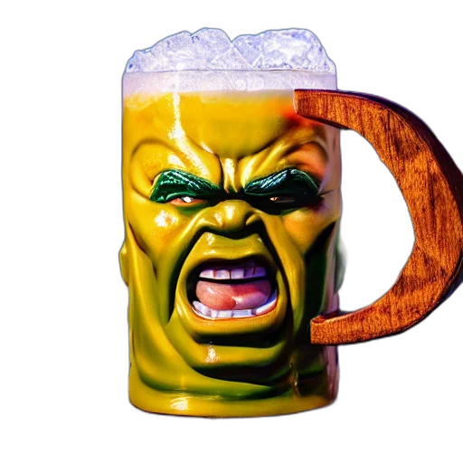 face, 3d render, photorealistic, closeup, photograph, glossy, hulk, style transparent PNG cut-out