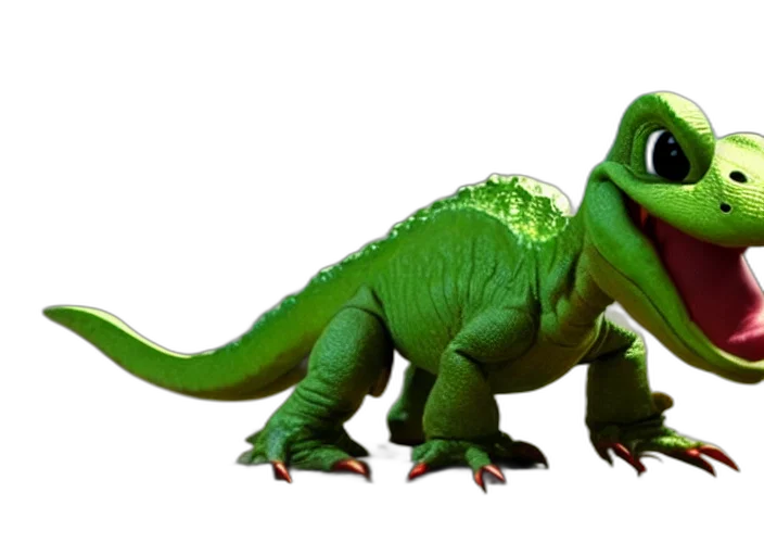 dragon, animal, creature, weapon, 3d render, concept art, photorealistic, green transparent PNG cut-out