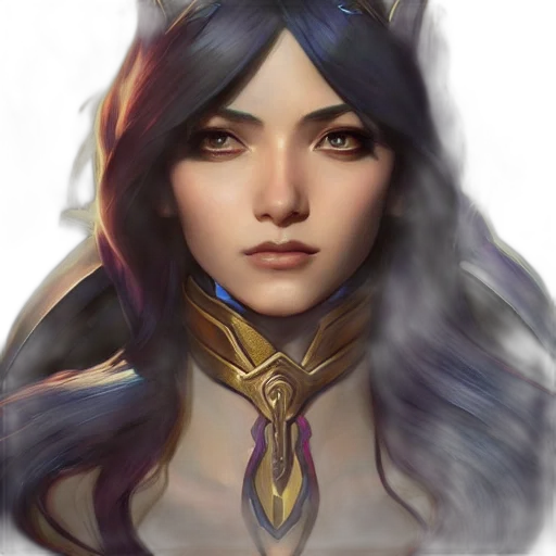 face, staff, crown, mask, fantasy art, concept art, photorealistic, anime transparent PNG cut-out