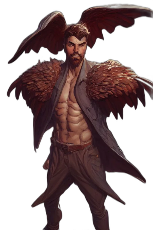 jacket, concept art, fantasy art, comic book art transparent PNG cut-out