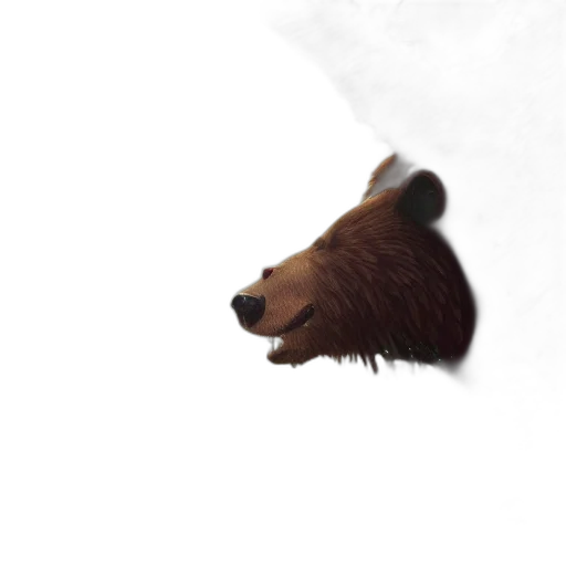 animal, creature, hair, staff, concept art, 3d render, photorealistic, fantasy art transparent PNG cut-out