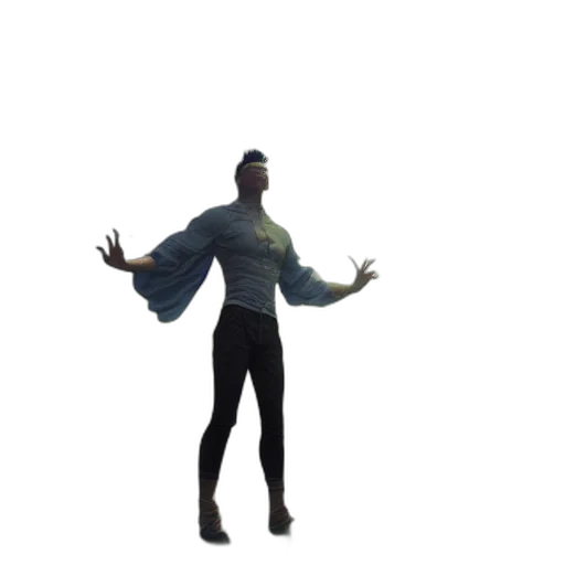 jacket, creature, robot, animal, 3d render, concept art, vaporwave, pixel art transparent PNG cut-out