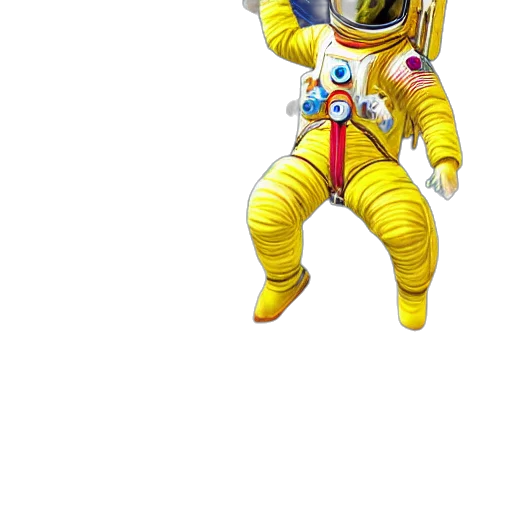 staff, robot, mask, weapon, 3d render, concept art, pixel art, outer space transparent PNG cut-out